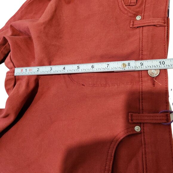 Gloria Vanderbilt Jeans Size 8 Petite Autumn Blaze Color Tapered Leg. - Picture 3 of 15